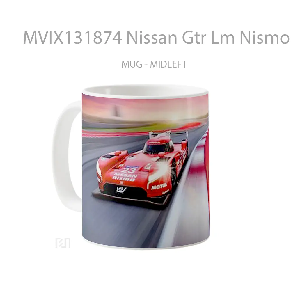 Mug Nissan Gtr Lm Nismo Cangkir Mobil - All-side / Desain