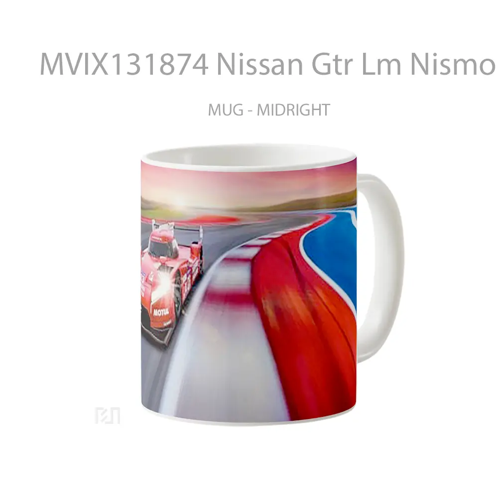 Mug Nissan Gtr Lm Nismo Cangkir Mobil - All-side / Desain