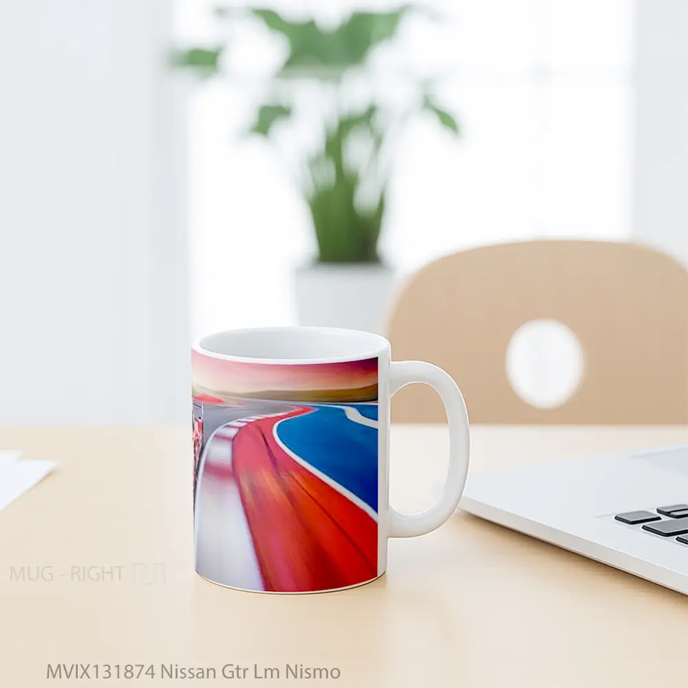 Mug Nissan Gtr Lm Nismo Cangkir Mobil - All-side / Desain