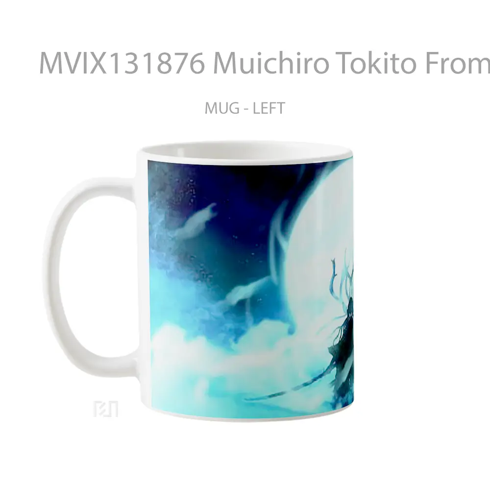 Mug Muichiro Tokito From Demon Slayer V1 Cangkir Anime - All-side / Desain