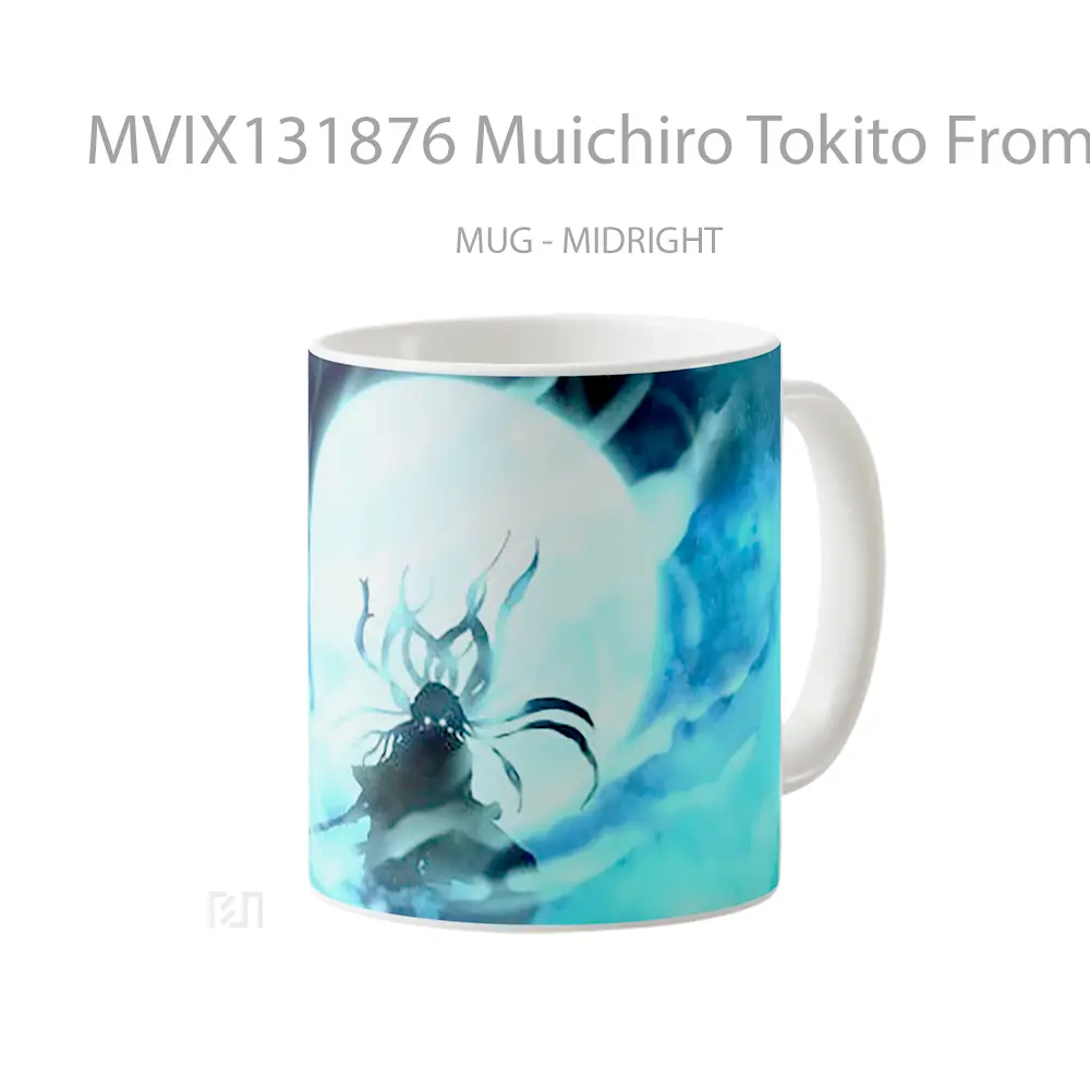 Mug Muichiro Tokito From Demon Slayer V1 Cangkir Anime - All-side / Desain