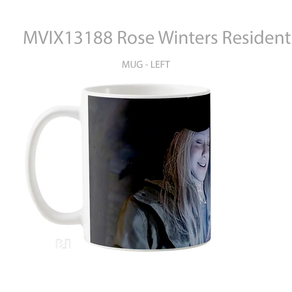 Mug Rose Winters Resident Evil Cangkir Gamer - All-side / Desain