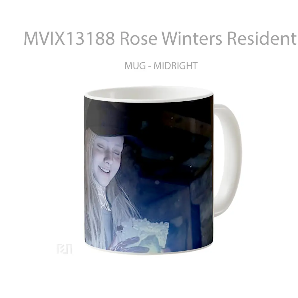 Mug Rose Winters Resident Evil Cangkir Gamer - All-side / Desain
