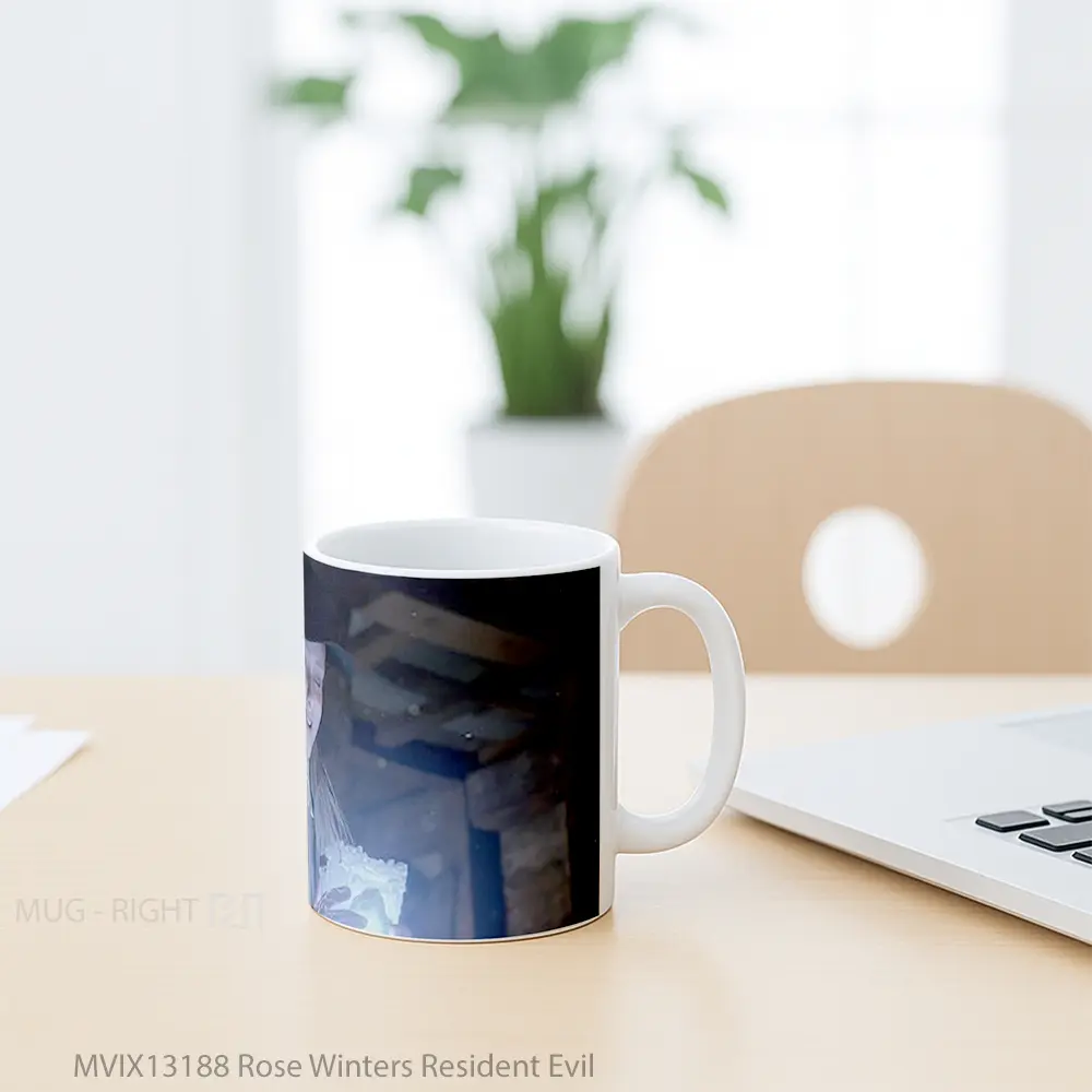 Mug Rose Winters Resident Evil Cangkir Gamer - All-side / Desain