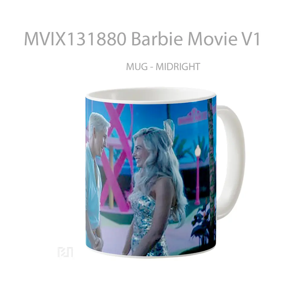 Mug Barbie Movie V1 Gelas Keramik Unik - All-side / Desain