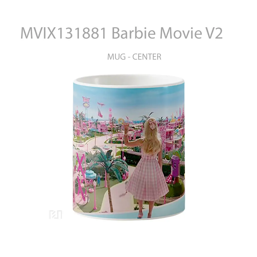 Mug Barbie Movie V2 Gelas Keramik Unik