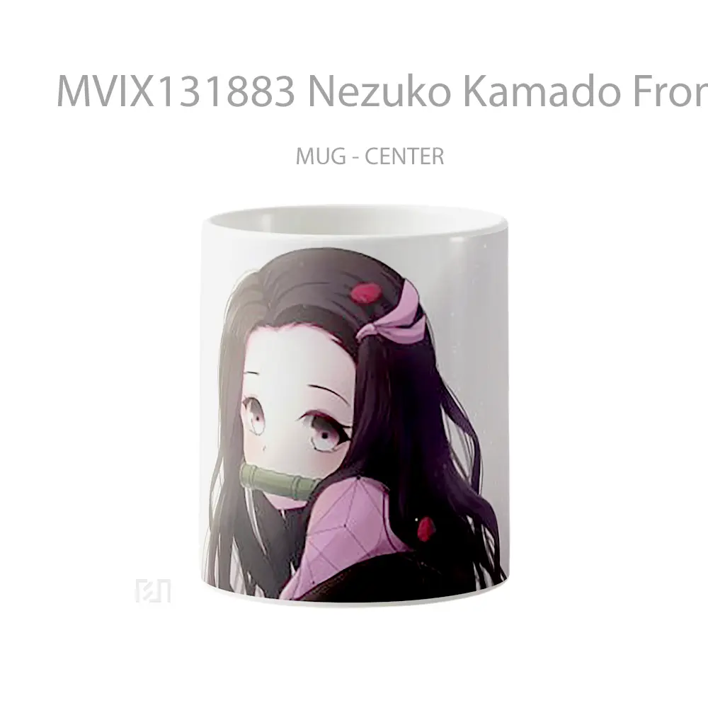 Mug Nezuko Kamado From Kimetsu No Yaiba V2 Cangkir Anime