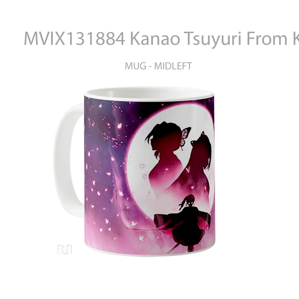 Mug Kanao Tsuyuri From Kimetsu No Yaiba V2 Cangkir Anime - All-side / Desain