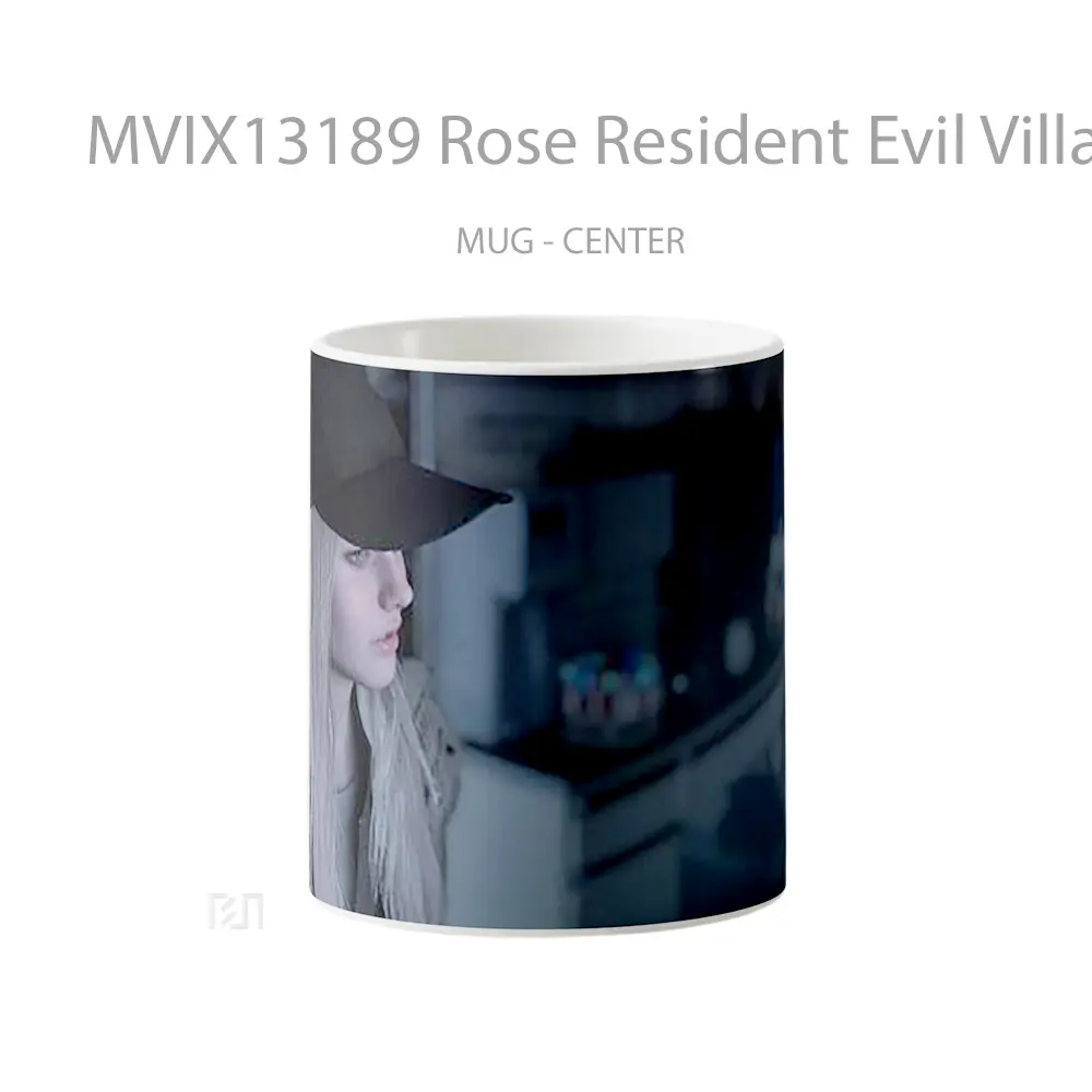 Mug Rose Resident Evil Village Cangkir Gamer