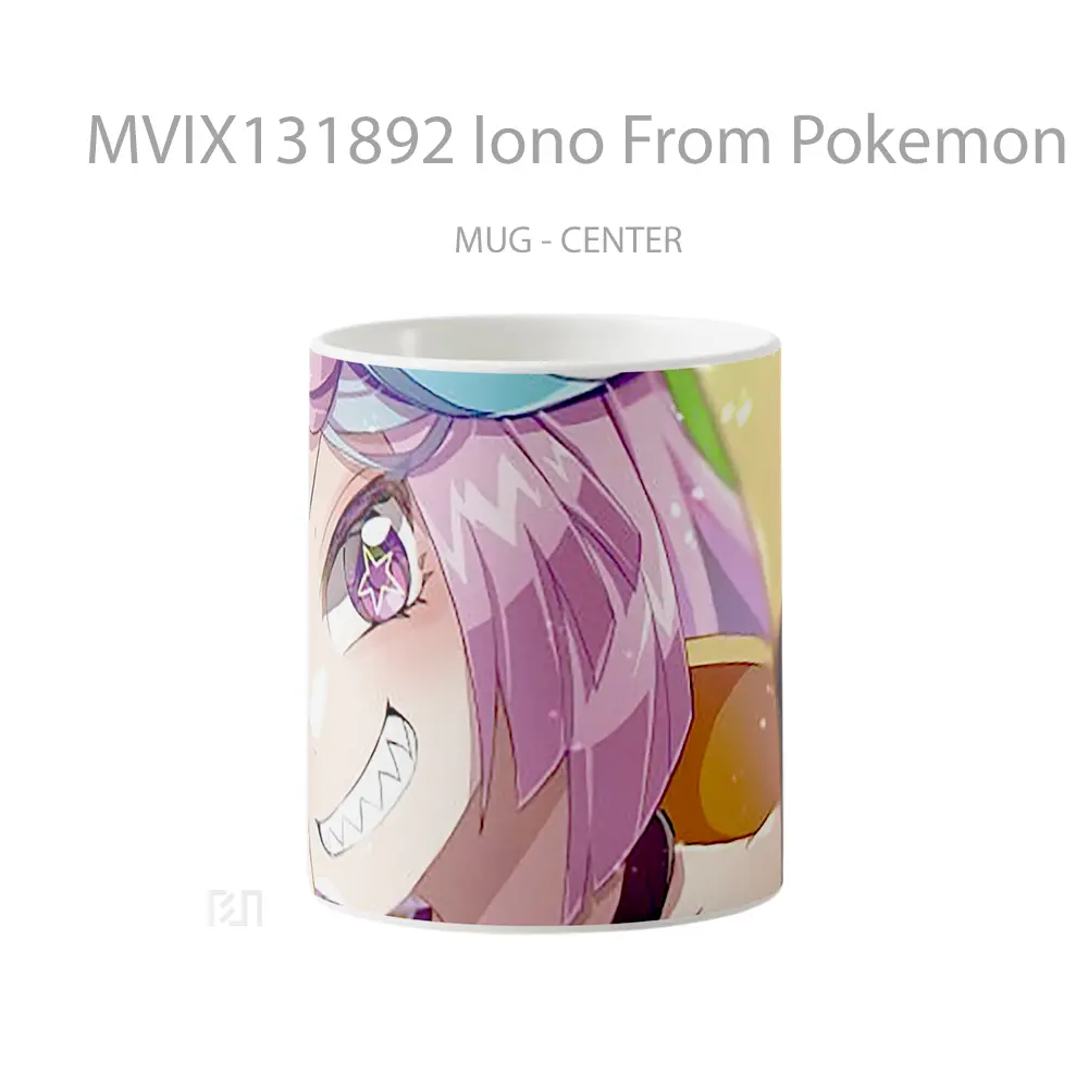 Mug Iono From Pokemon Scarlet And Violet V1 Cangkir Anime