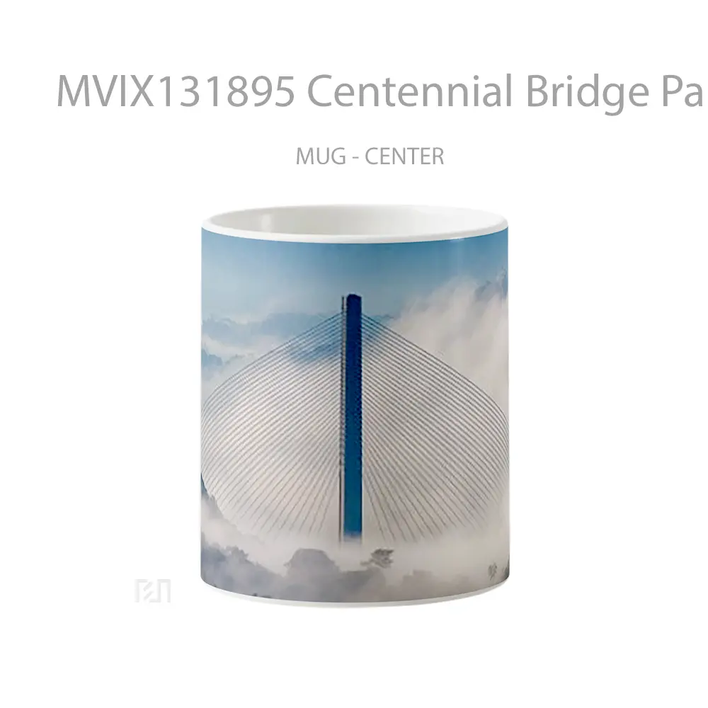 Mug Centennial Bridge Panama Gelas Keramik Unik