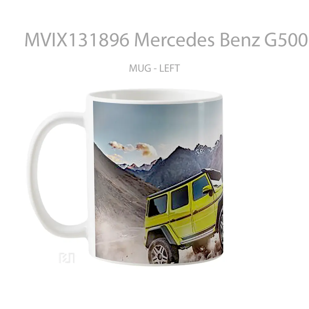 Mug Mercedes Benz G500 4X4 Cangkir Mobil - All-side / Desain