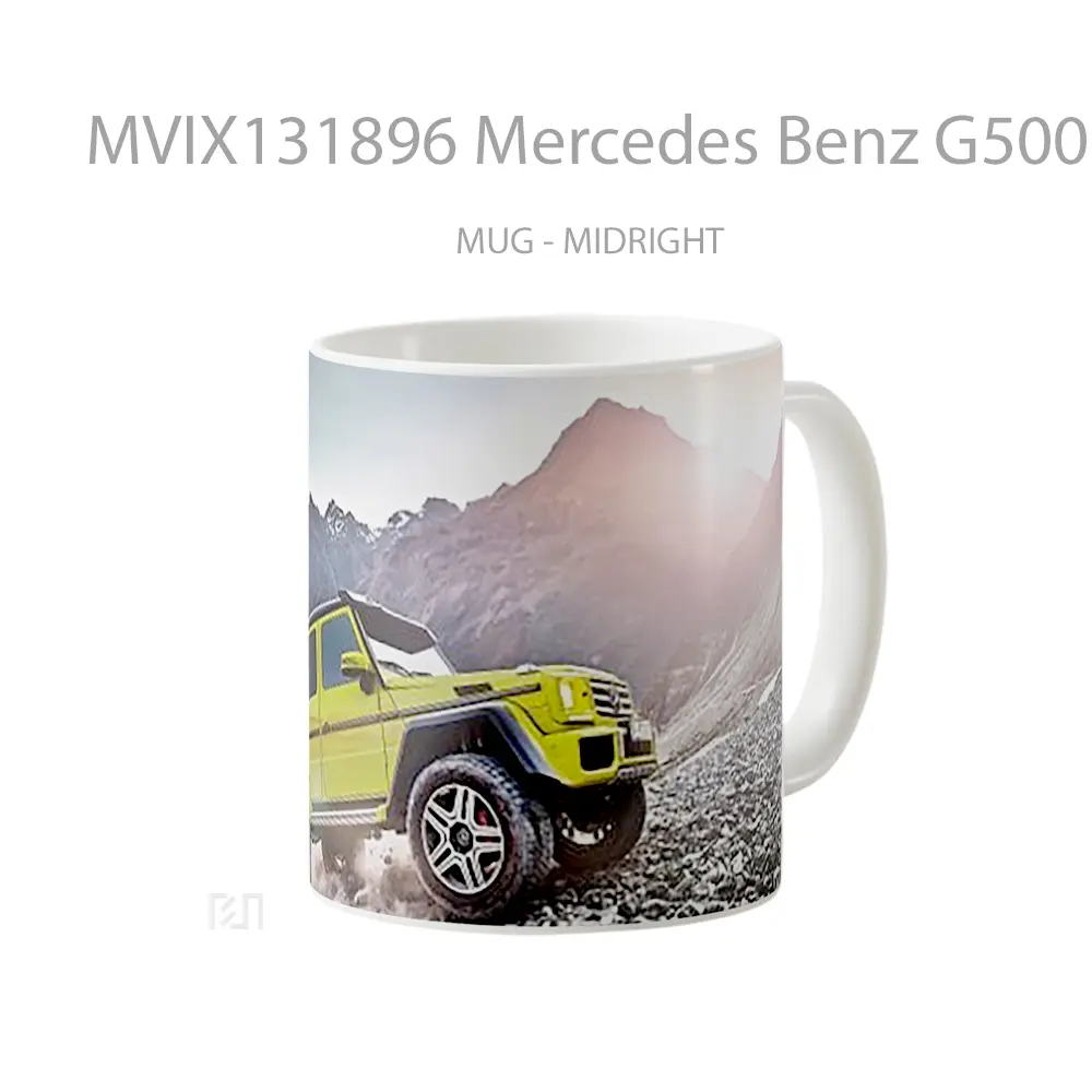 Mug Mercedes Benz G500 4X4 Cangkir Mobil - All-side / Desain