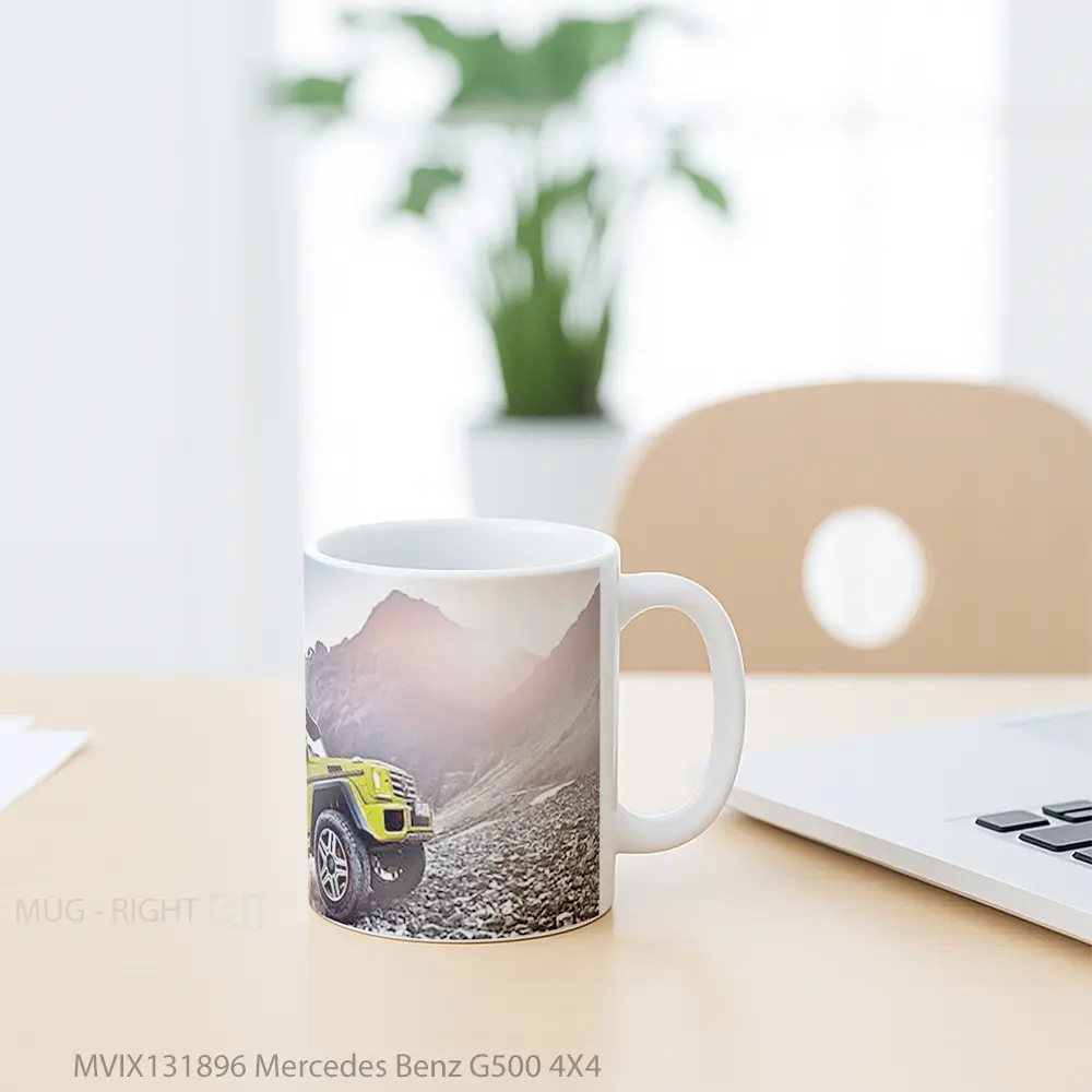 Mug Mercedes Benz G500 4X4 Cangkir Mobil - All-side / Desain