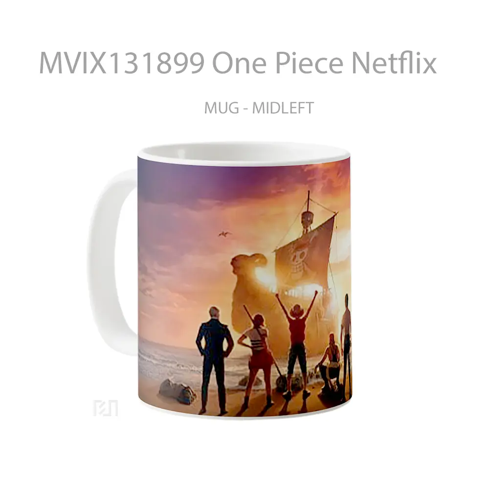 Mug One Piece Netflix Cangkir Anime - All-side / Desain