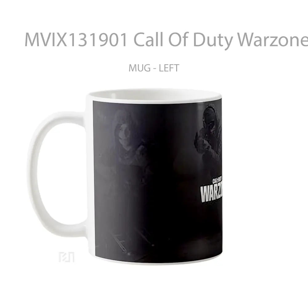 Mug Call Of Duty Warzone V1 Cangkir Gamer - All-side / Desain