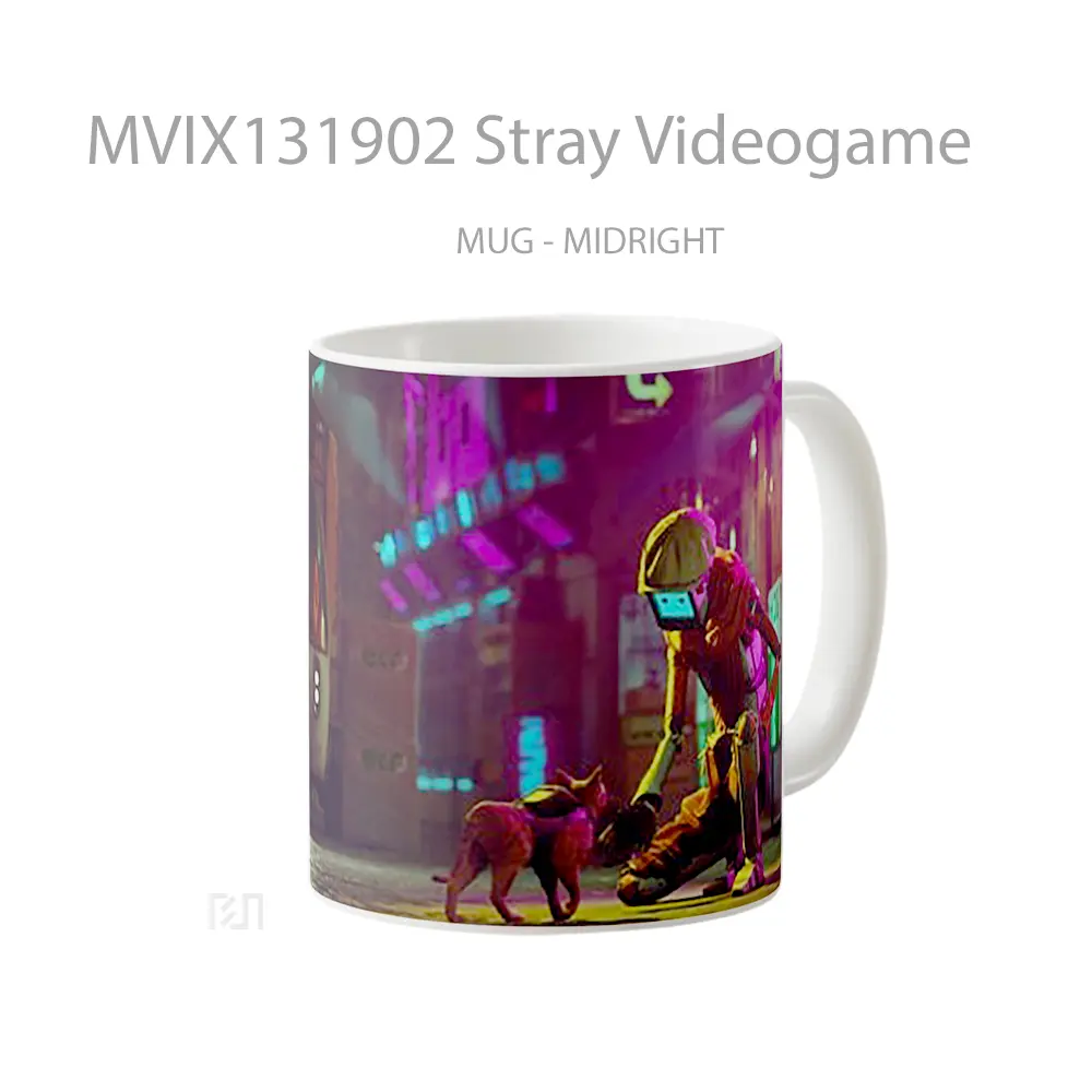 Mug Stray Videogame Cangkir Gamer - All-side / Desain