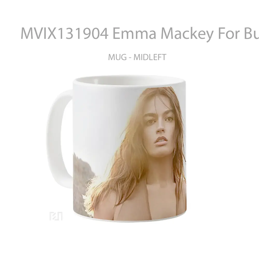 Mug Emma Mackey For Burberry Goddess Gelas Keramik Unik - All-side / Desain