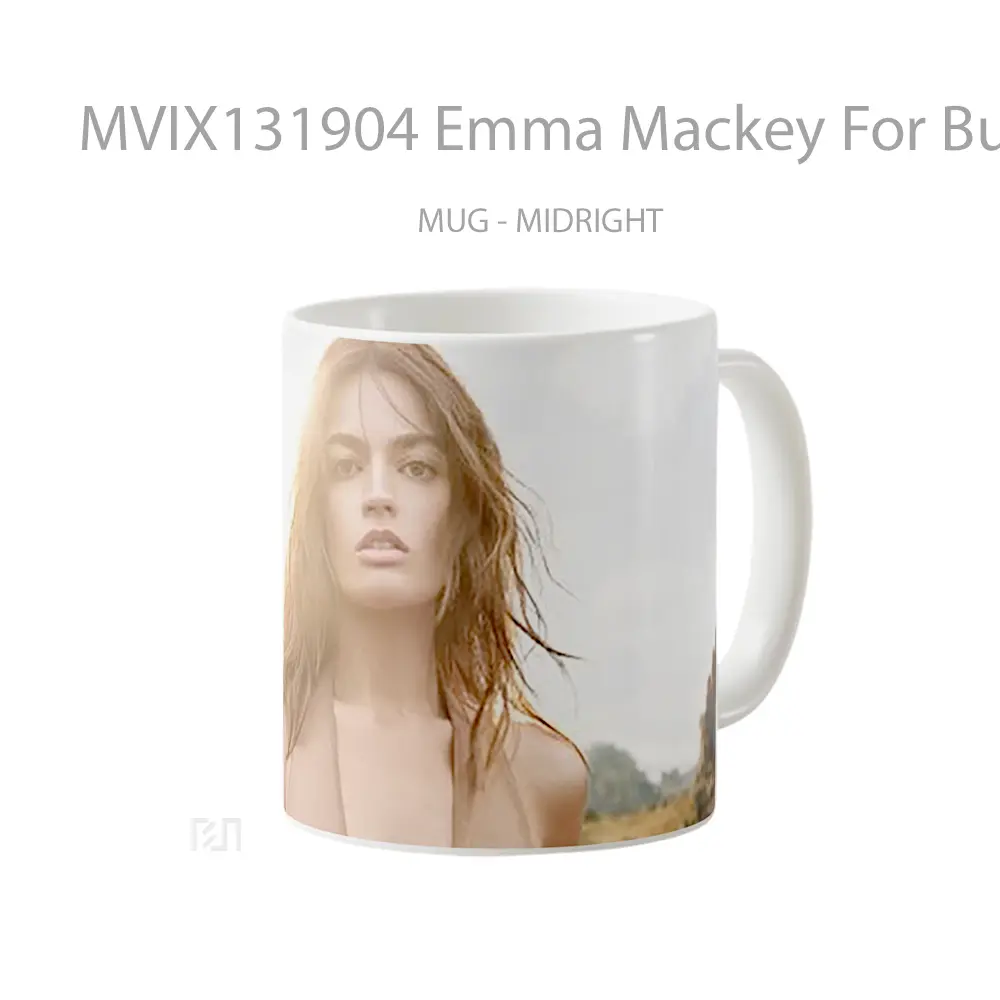 Mug Emma Mackey For Burberry Goddess Gelas Keramik Unik - All-side / Desain