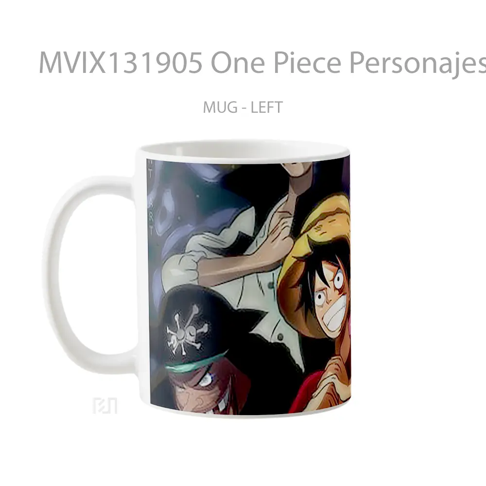 Mug One Piece Personajes Cangkir Anime - All-side / Desain