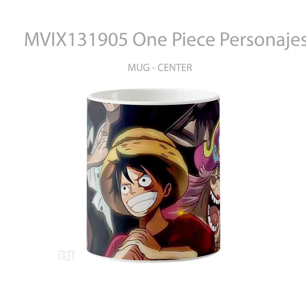 Mug One Piece Personajes Cangkir Anime
