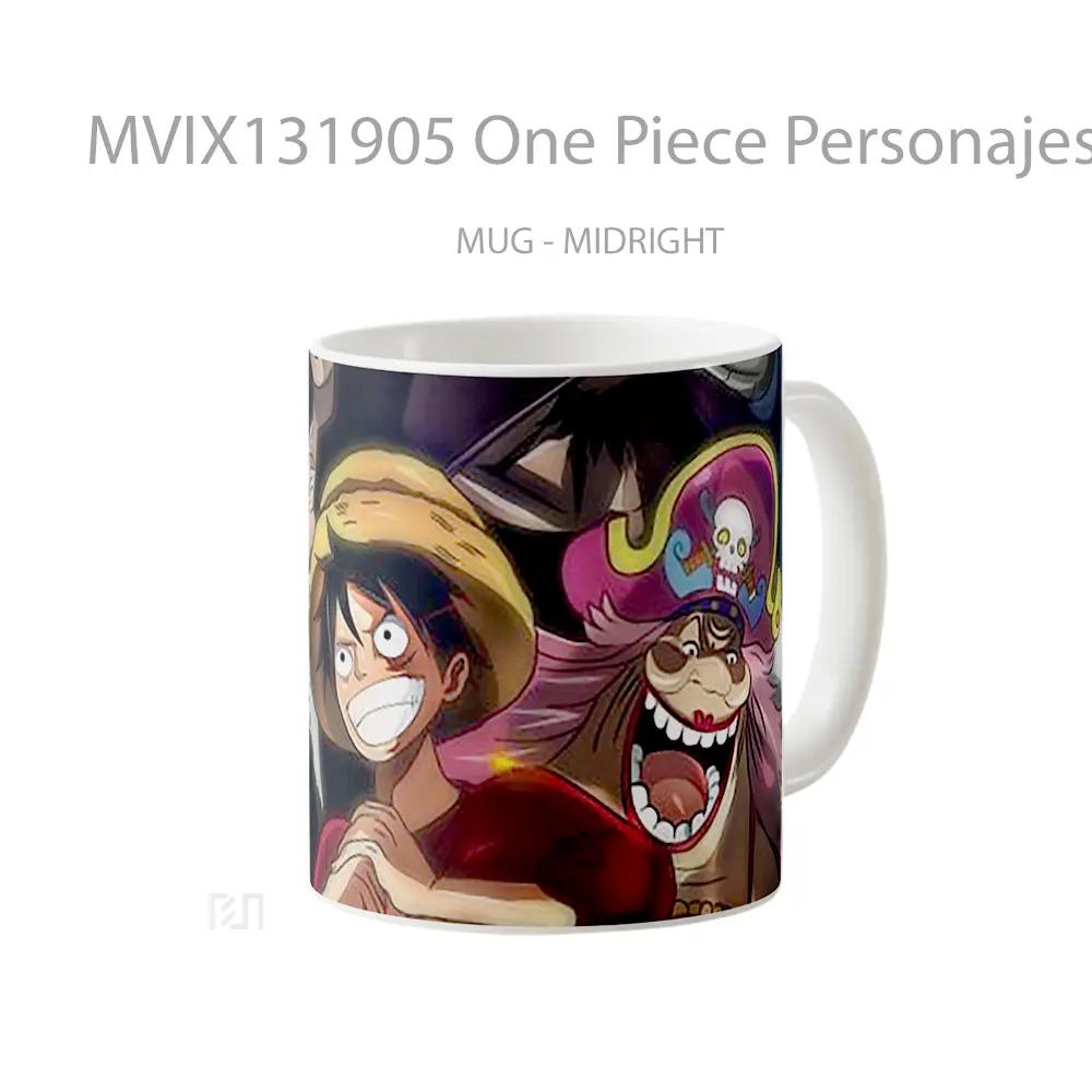 Mug One Piece Personajes Cangkir Anime - All-side / Desain