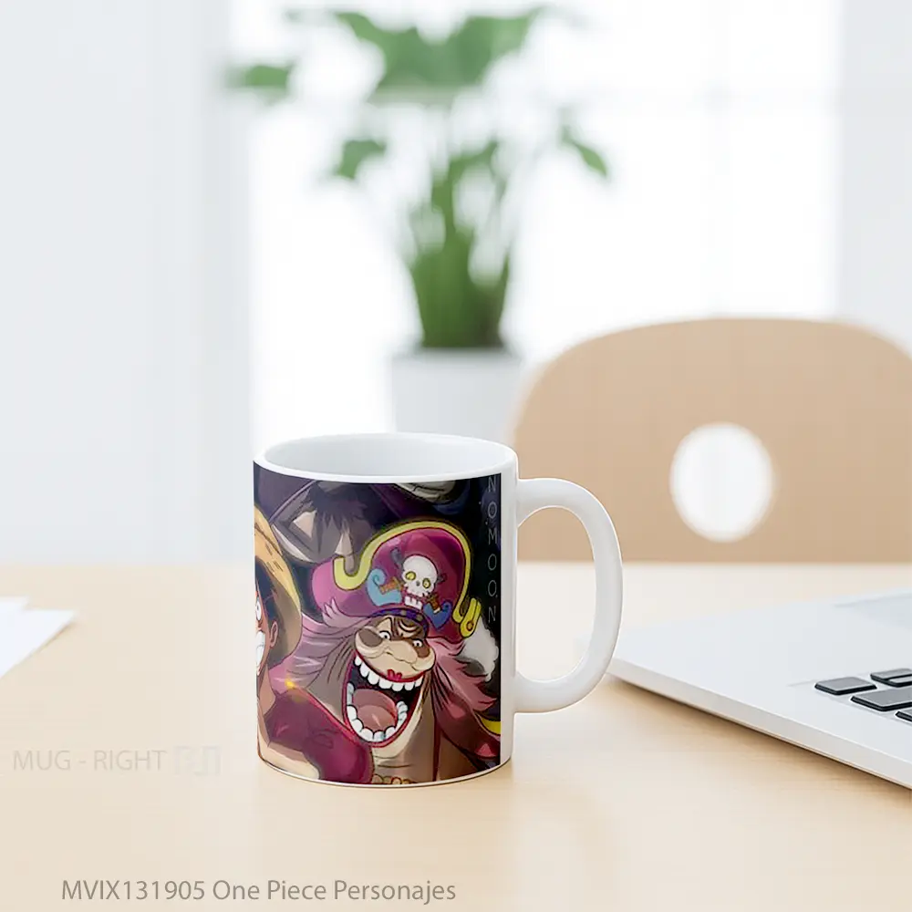 Mug One Piece Personajes Cangkir Anime - All-side / Desain