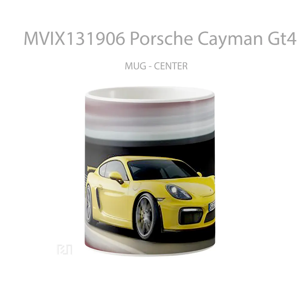 Mug Porsche Cayman Gt4 V1 Cangkir Mobil