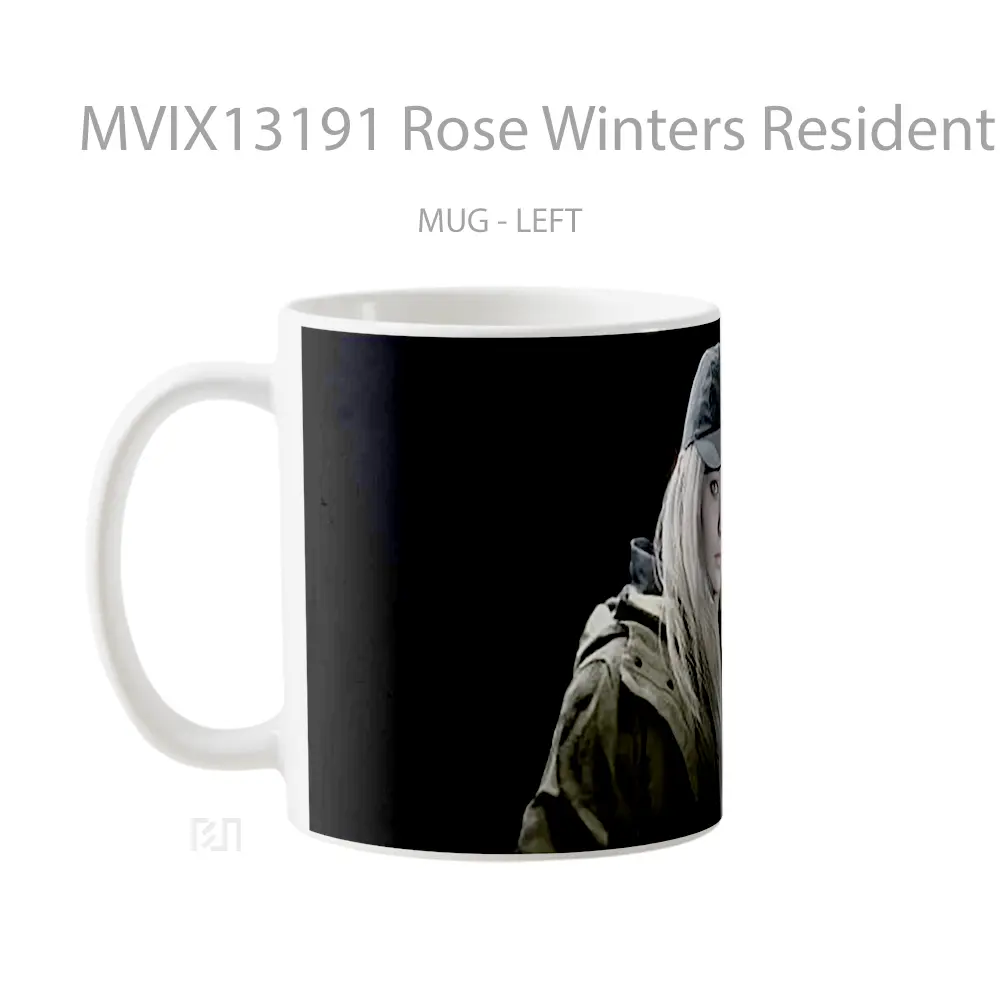 Mug Rose Winters Resident Evil Village Cangkir Gamer - All-side / Desain