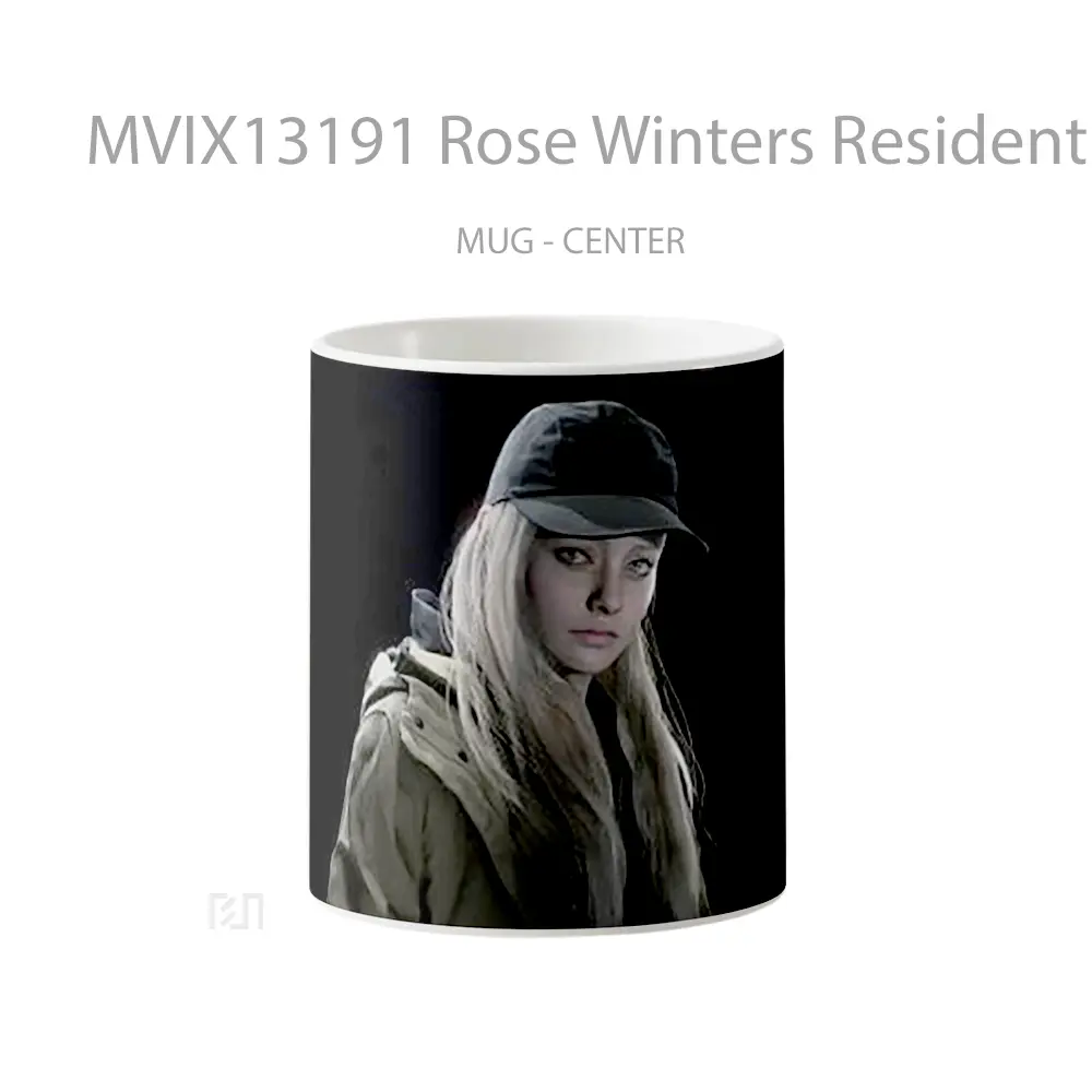 Mug Rose Winters Resident Evil Village Cangkir Gamer