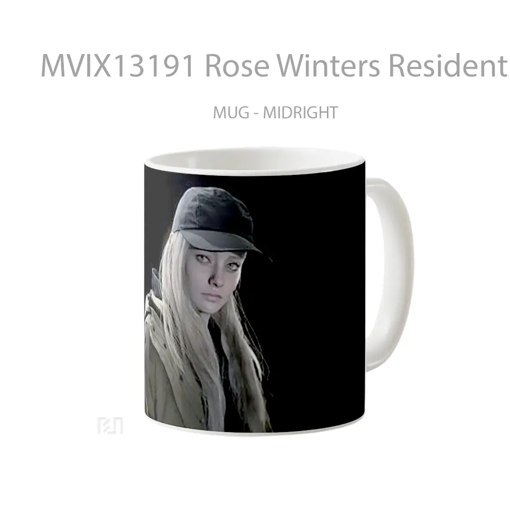 Mug Rose Winters Resident Evil Village Cangkir Gamer - All-side / Desain