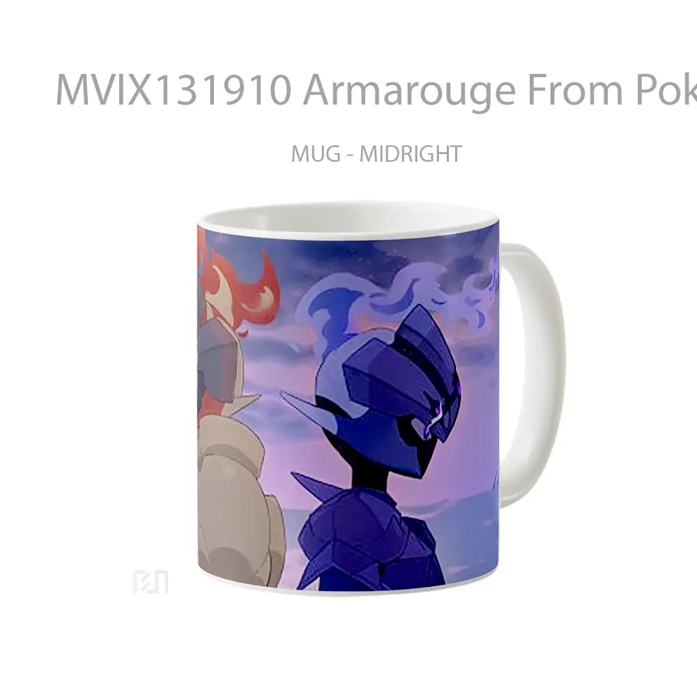 Mug Armarouge From Pokemon V2 Cangkir Anime - All-side / Desain