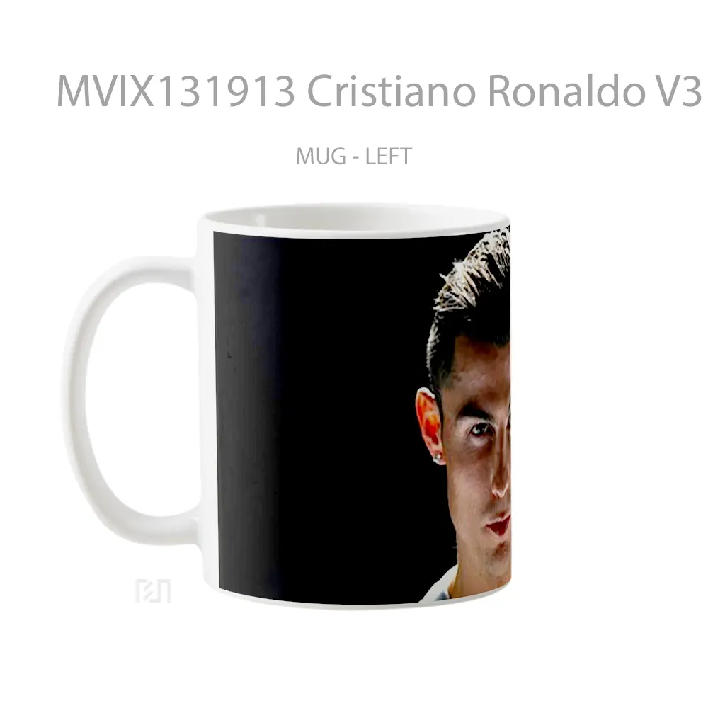 Mug Cristiano Ronaldo V3 Gelas Keramik Unik - All-side / Desain