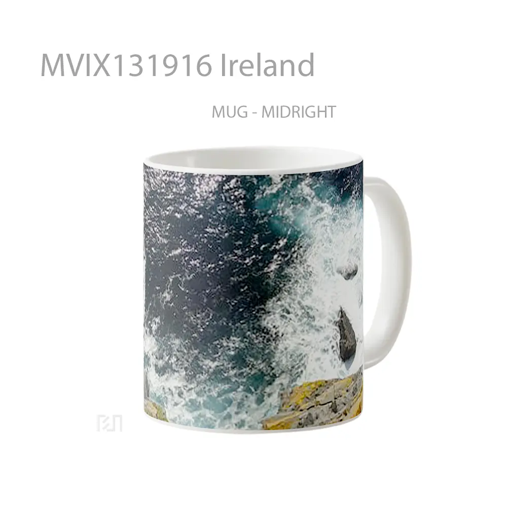 Mug Ireland Gelas Keramik Unik - All-side / Desain