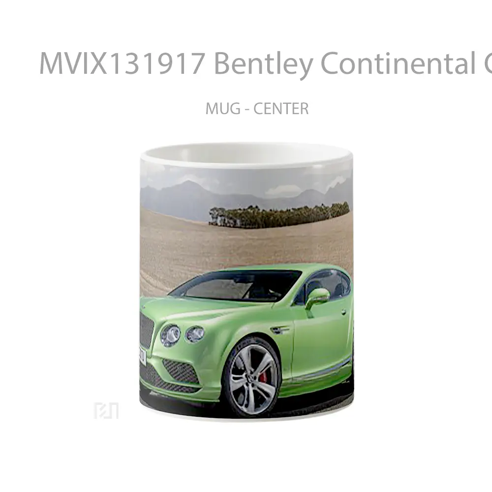 Mug Bentley Continental Gt4 Cangkir Mobil