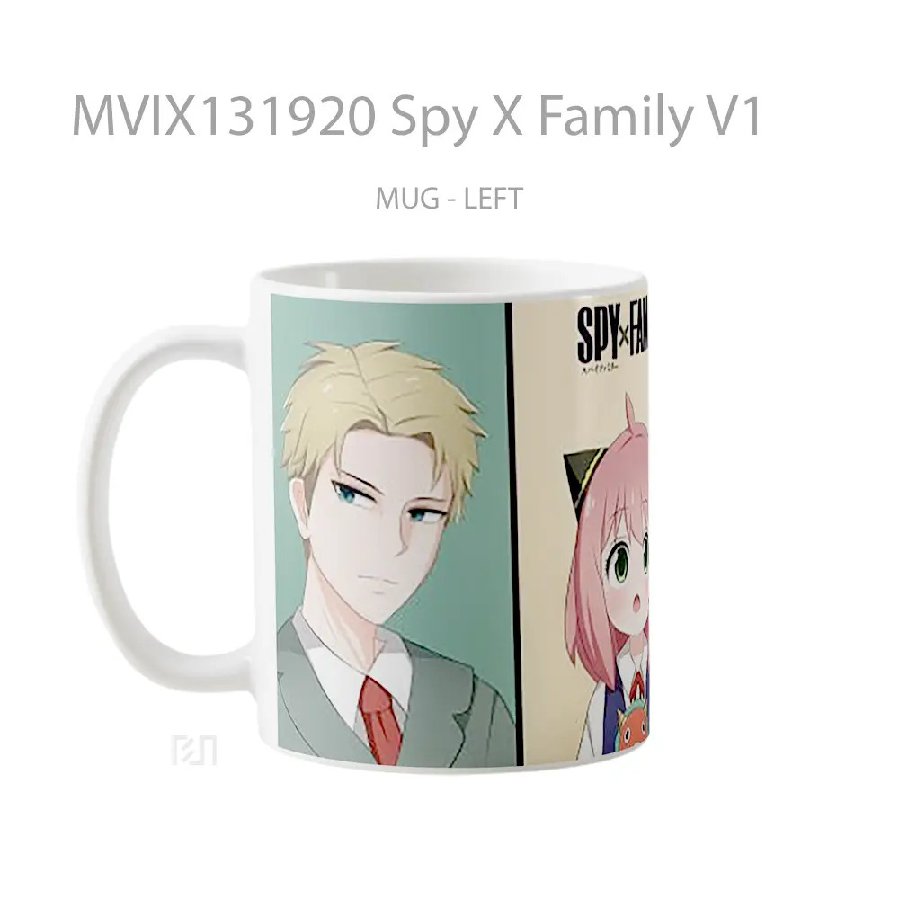 Mug Spy X Family V1 Gelas Keramik Unik - All-side / Desain
