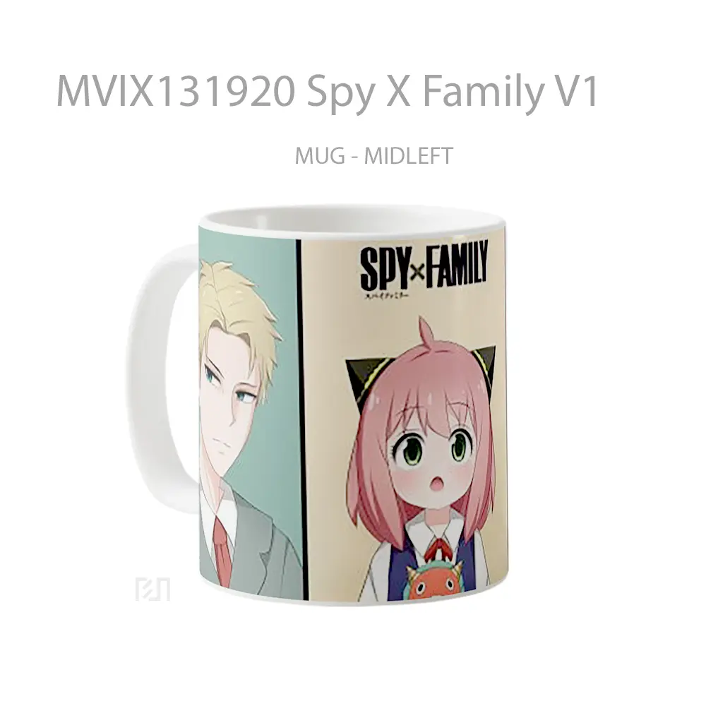 Mug Spy X Family V1 Gelas Keramik Unik - All-side / Desain