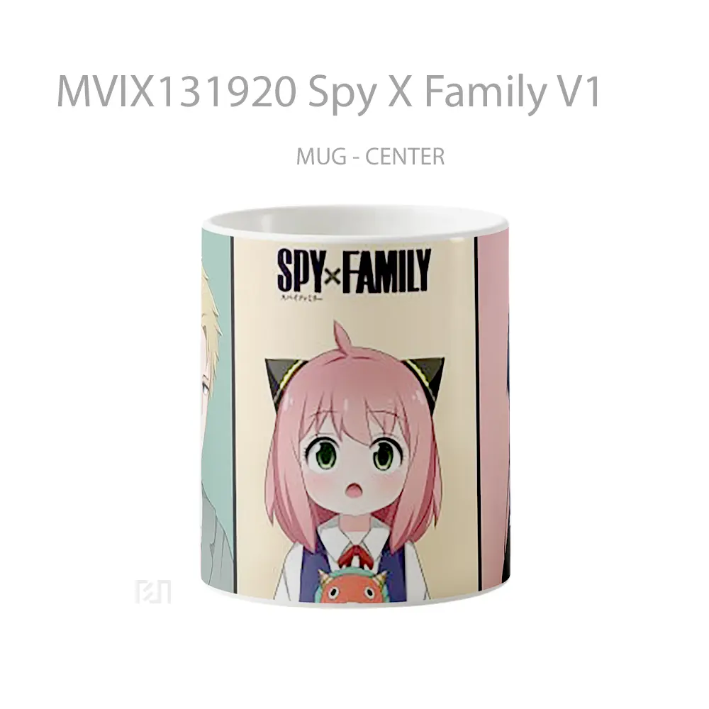 Mug Spy X Family V1 Gelas Keramik Unik