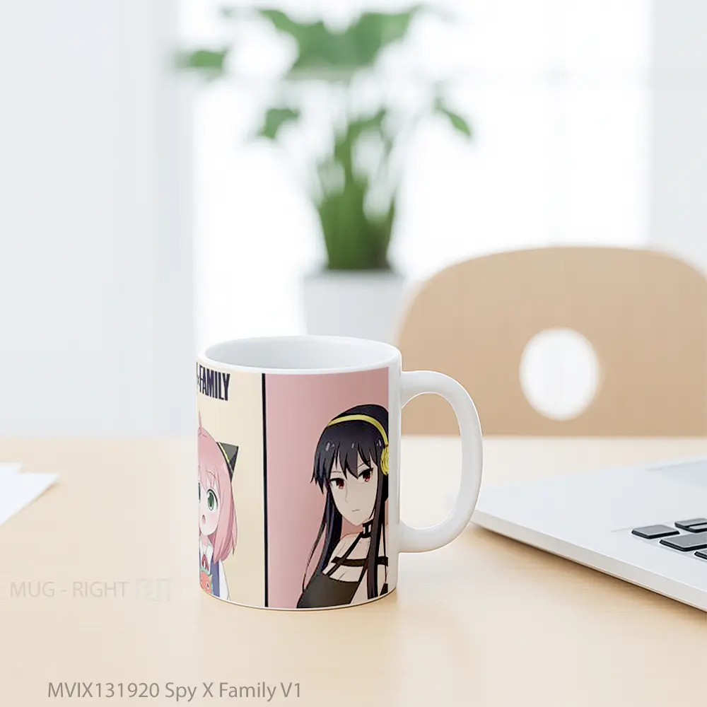 Mug Spy X Family V1 Gelas Keramik Unik - All-side / Desain