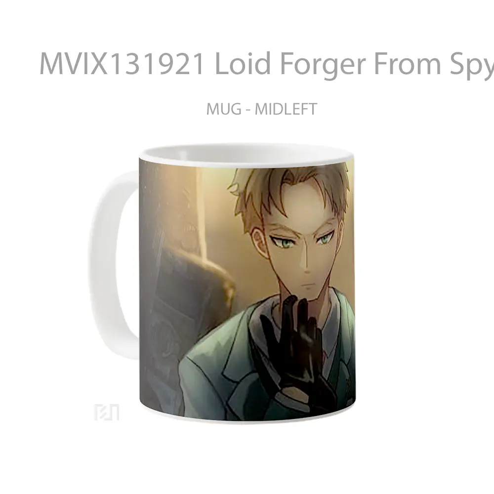 Mug Loid Forger From Spy X Family Gelas Keramik Unik - All-side / Desain