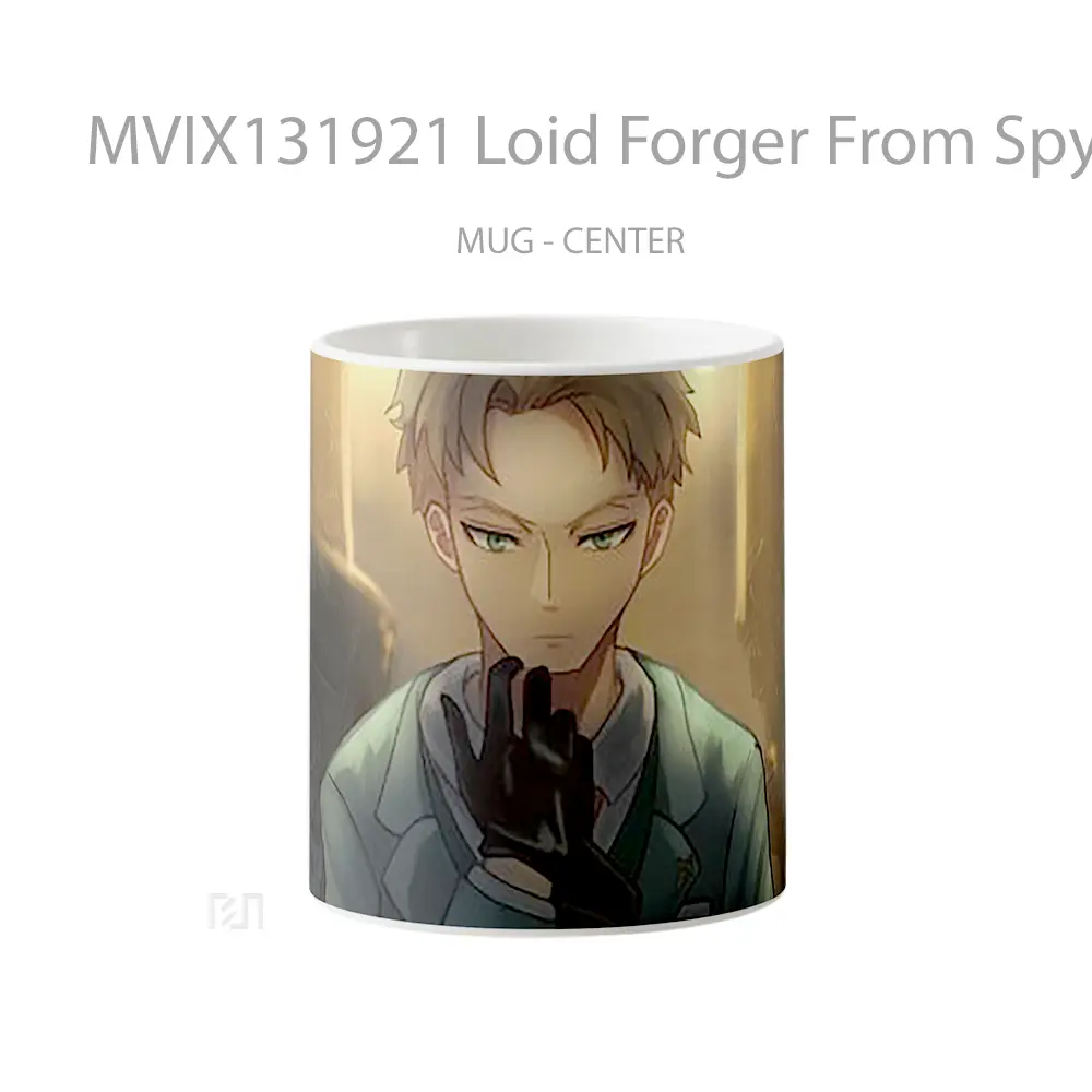 Mug Loid Forger From Spy X Family Gelas Keramik Unik
