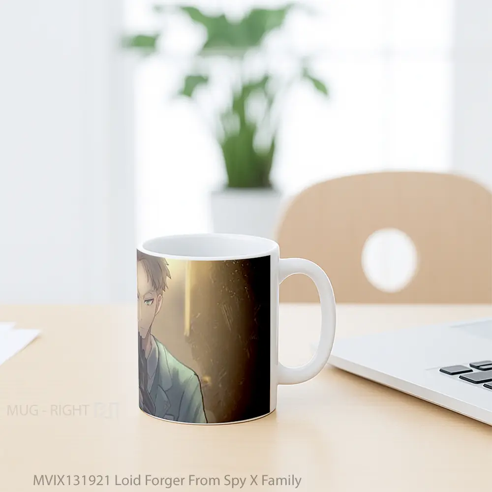 Mug Loid Forger From Spy X Family Gelas Keramik Unik - All-side / Desain