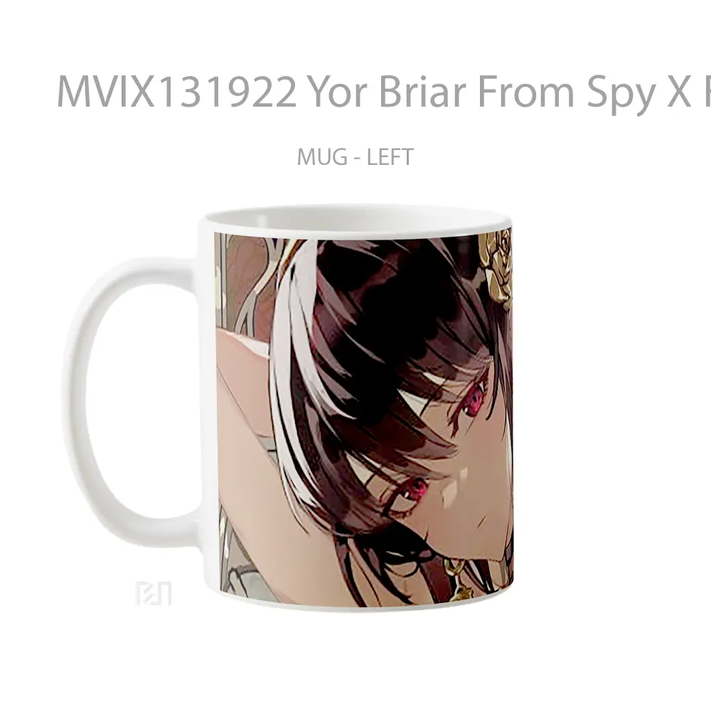 Mug Yor Briar From Spy X Family V1 Gelas Keramik Unik - All-side / Desain
