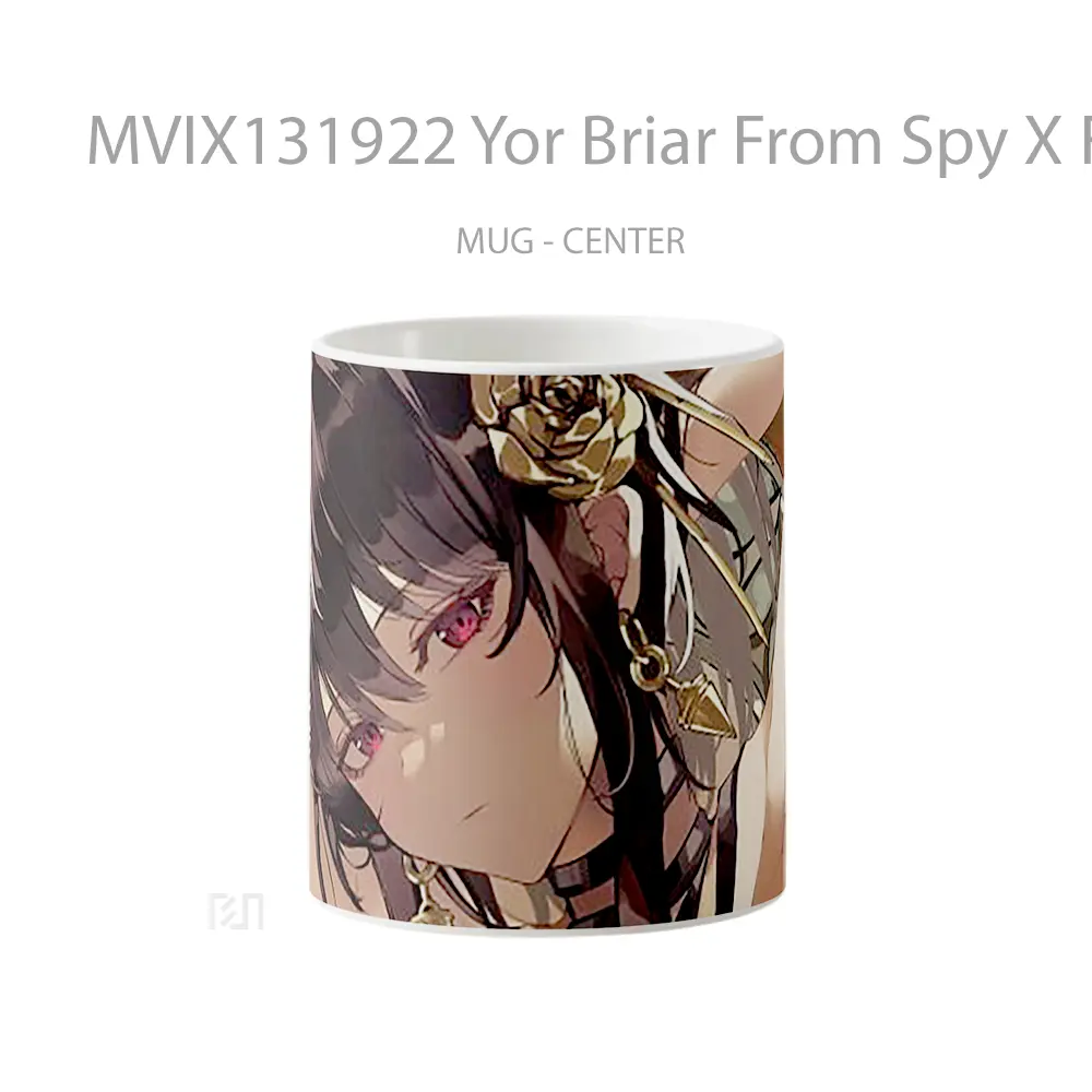 Mug Yor Briar From Spy X Family V1 Gelas Keramik Unik