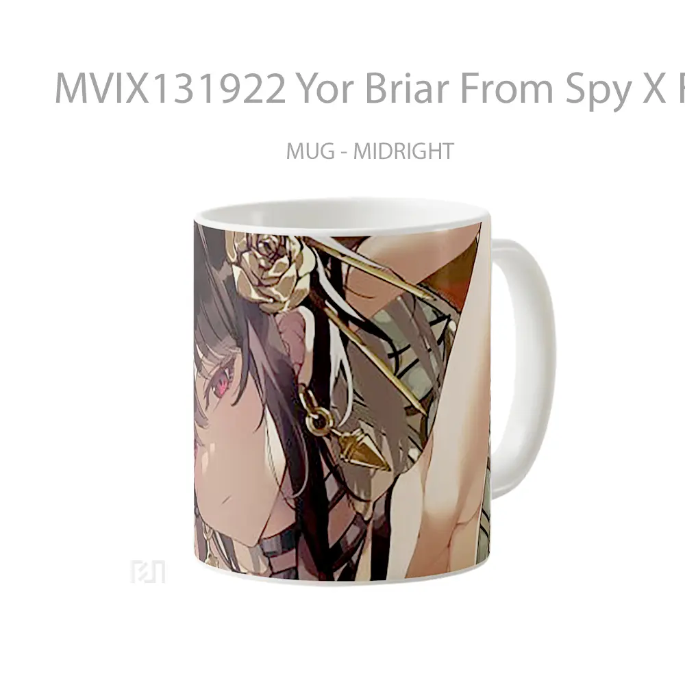 Mug Yor Briar From Spy X Family V1 Gelas Keramik Unik - All-side / Desain