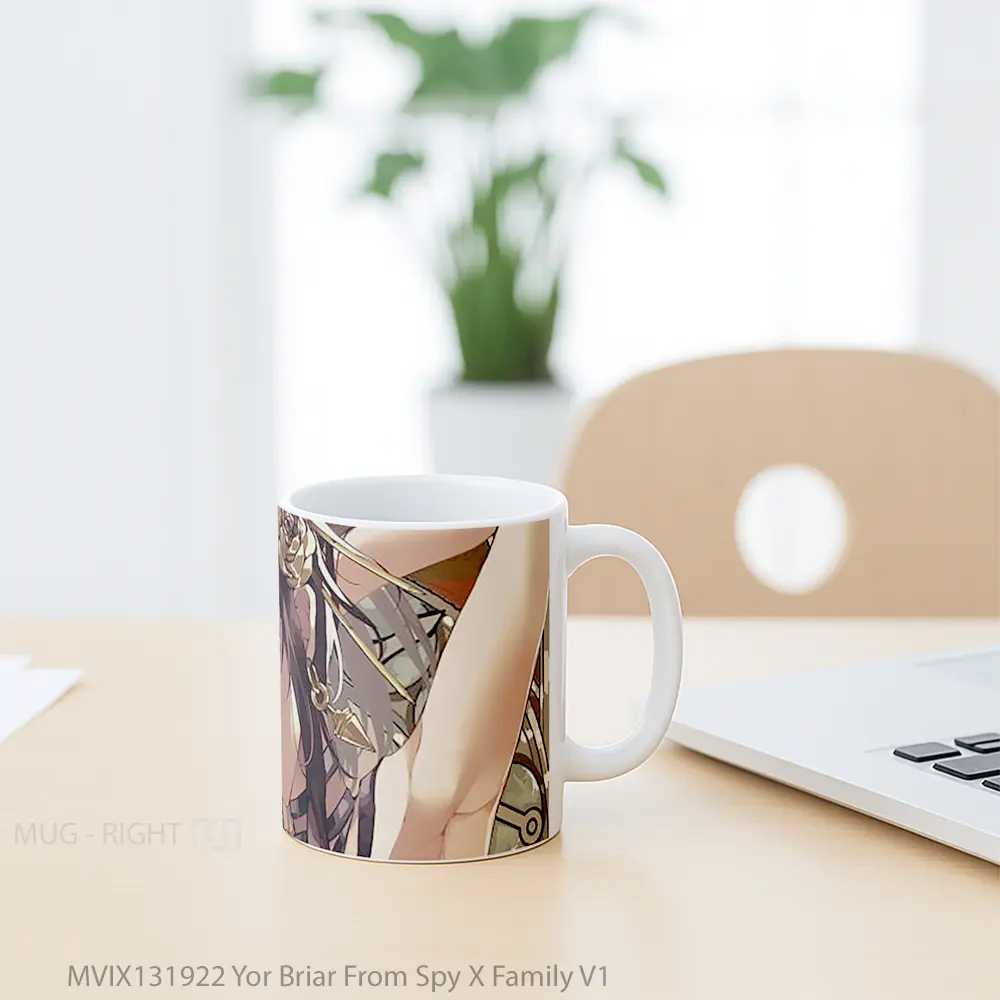 Mug Yor Briar From Spy X Family V1 Gelas Keramik Unik - All-side / Desain