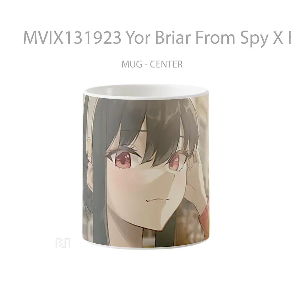 Mug Yor Briar From Spy X Family V2 Gelas Keramik Unik