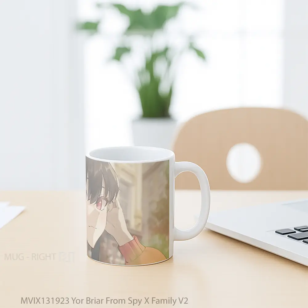 Mug Yor Briar From Spy X Family V2 Gelas Keramik Unik - All-side / Desain