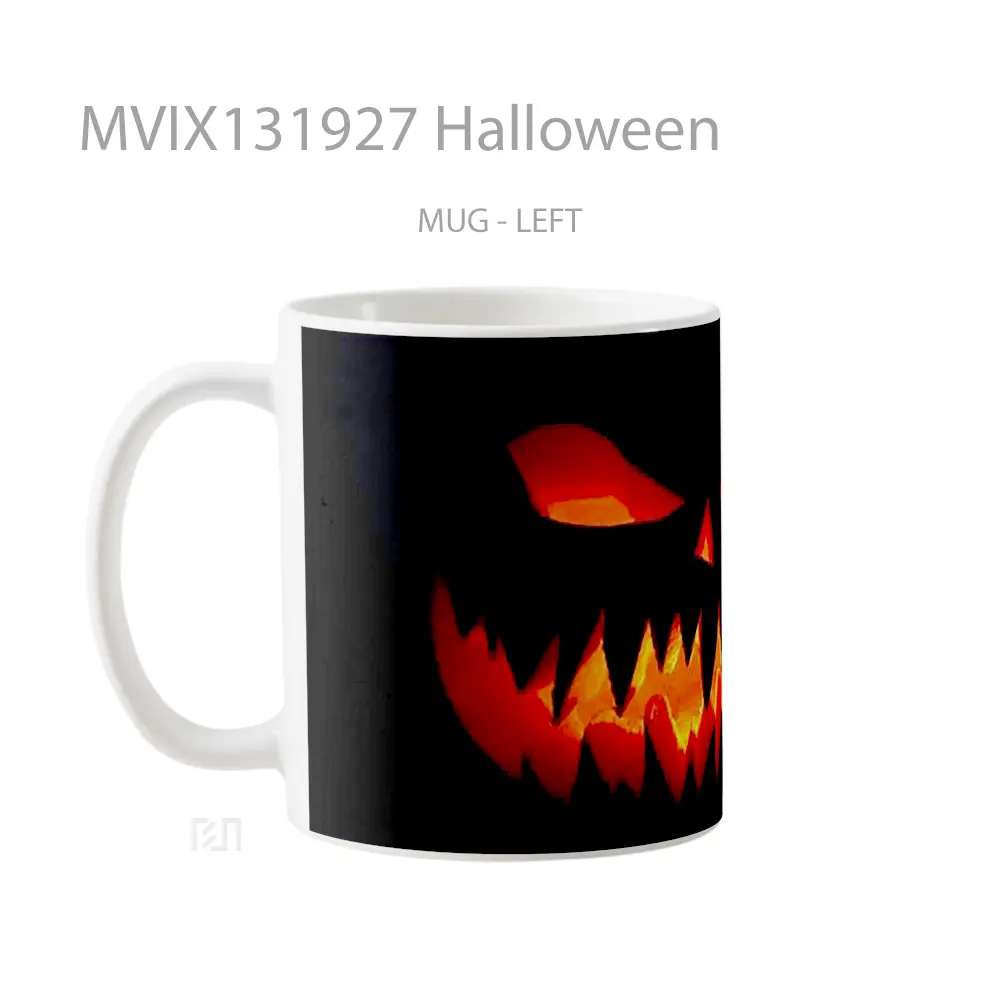 Mug Halloween Gelas Keramik Unik - All-side / Desain