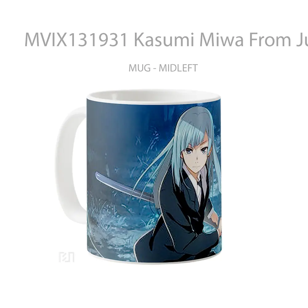 Mug Kasumi Miwa From Jujutsu Kaisen Gelas Keramik Unik - All-side / Desain